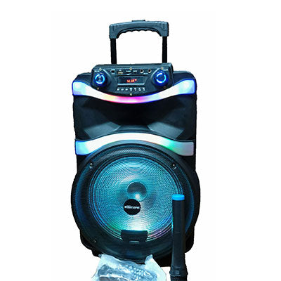 Load image into Gallery viewer, Kamasonic 12&quot; Bluetooth Rechargeable Trolley Speaker
