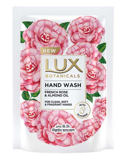 Load image into Gallery viewer, Lux Handwash Rose and Almond Oil Refill 170ml
