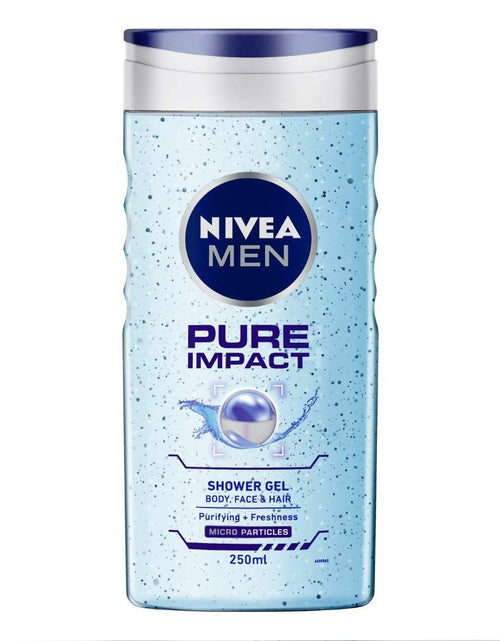 Load image into Gallery viewer, Nivea Men Pure Impact 3 In 1 Shower Gel - 250ml
