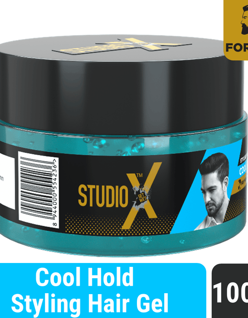 Load image into Gallery viewer, Studio X Cool Hold Styling Hair Gel For Men - 100ml

