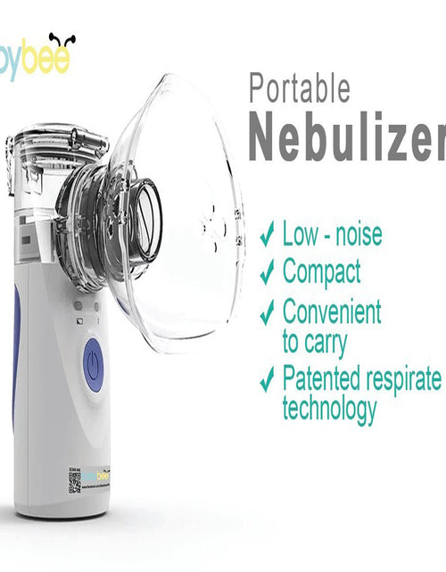 Load image into Gallery viewer, Portable Mesh Nebuliser Machine (Smart USB Connector )
