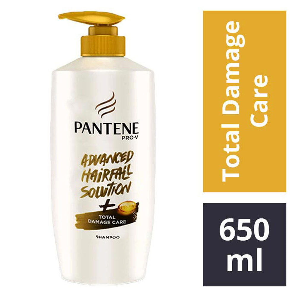 Pantene Pro-V Advanced Hair fall Solution Total Damage Care Shampoo-650ml