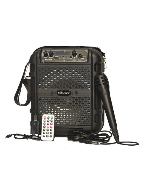 Load image into Gallery viewer, TR-866L Portable Bluetooth Trolley Speaker With Wire Microphone
