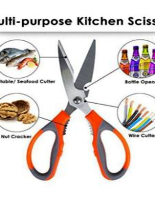 Load image into Gallery viewer, Stainless Steel Kitchen Scissors / Fish Cutting Scissors
