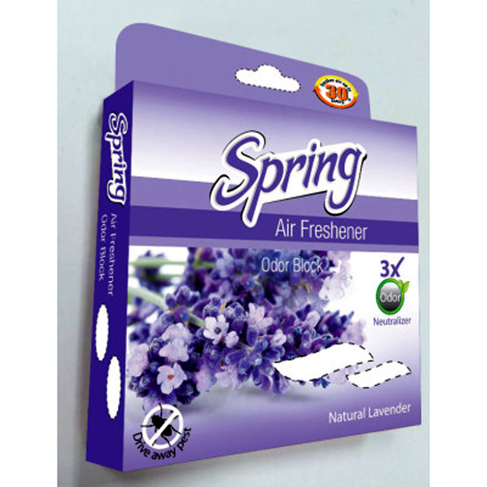 Spring Air Freshener Odor Block (Lavender) - 50ML