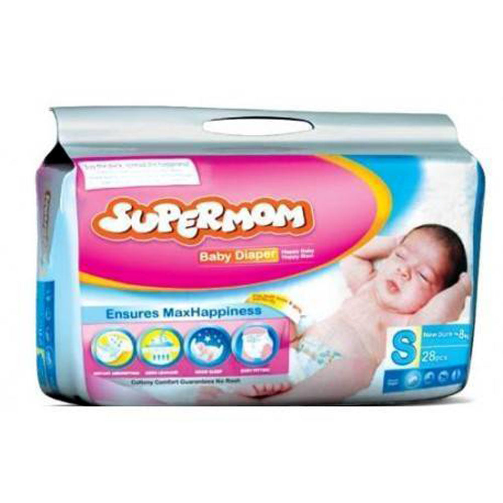 Supermom Baby Diaper (small)-28pcs