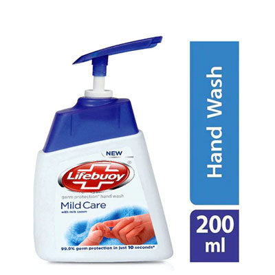 Load image into Gallery viewer, Lifebuoy Handwash Mild Care Pump 200ml
