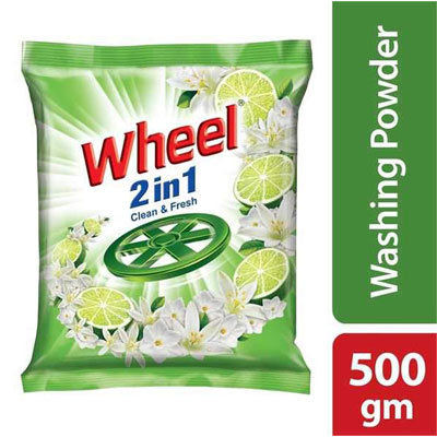 Load image into Gallery viewer, Wheel Washing Powder 2in1 Clean &amp; Fresh 500g
