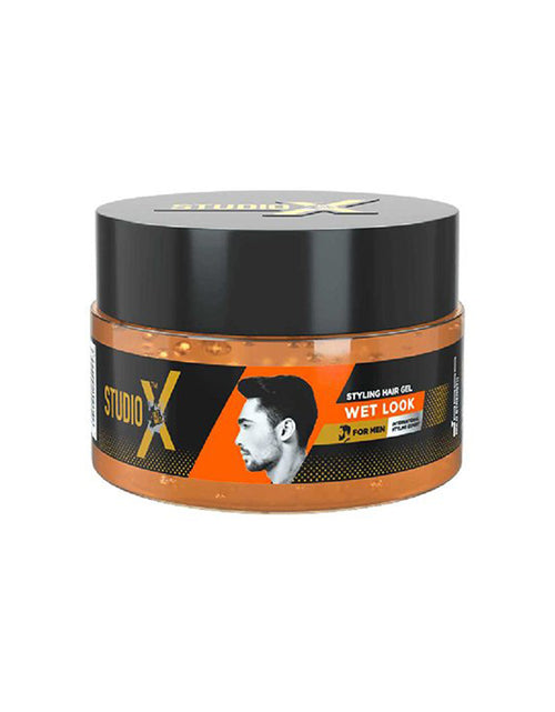 Load image into Gallery viewer, STUDIO X STYLING WET LOOK HAIR GEL FOR MEN 100ML
