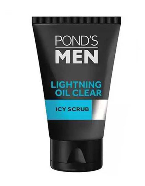 Load image into Gallery viewer, Ponds Men Facial Scrub Lightning Oil Clear 100g
