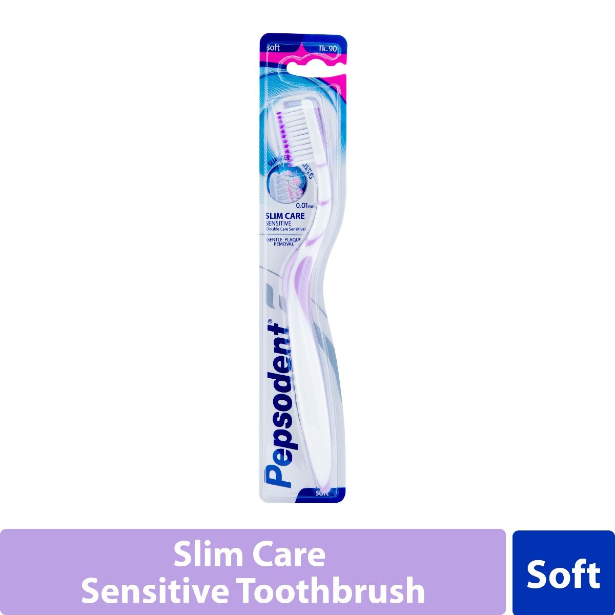 Pepsodent - Slim Care Sensitive Toothbrush Purple