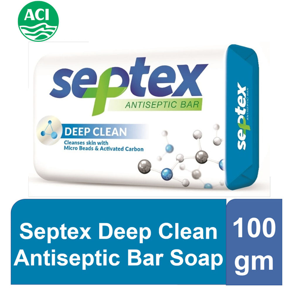 Septex Deep Clean Antiseptic Bar  100gm