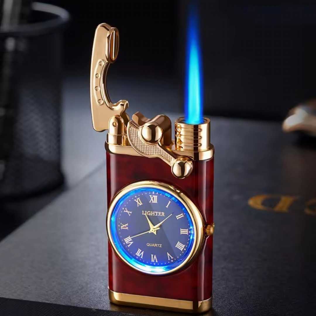 Watch,Lighter,–,Metal,,Windproof,Cigar,&,Cigarette,Lighter,for,Men